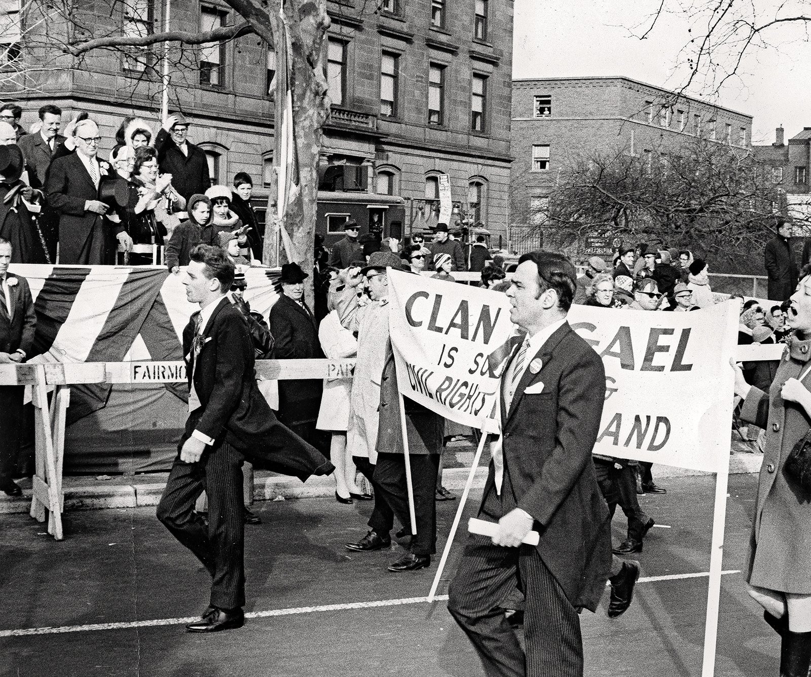 Jack McKinney, Clan na Gael St. Patrick’s Day March, Philadelphia, 1970.