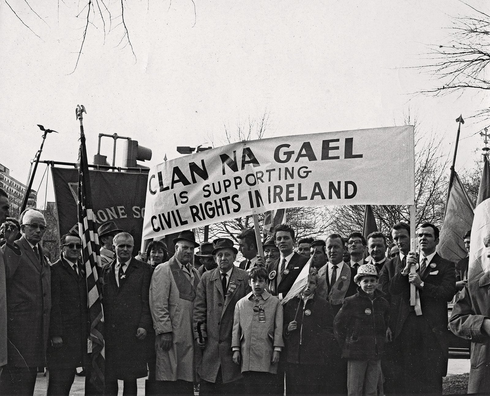 Clan na Gael members at St Patrick’s Day Parade in Philadelphia, 1970