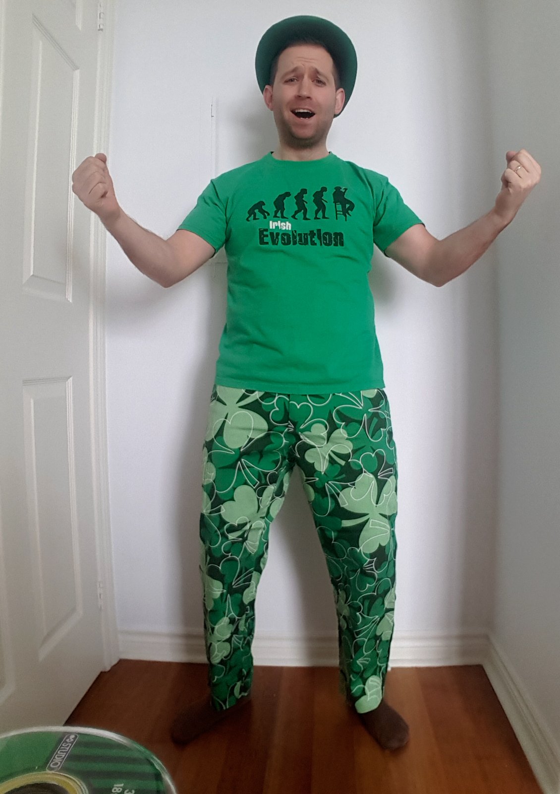 St. Patricks Day outfit for work,March 2018