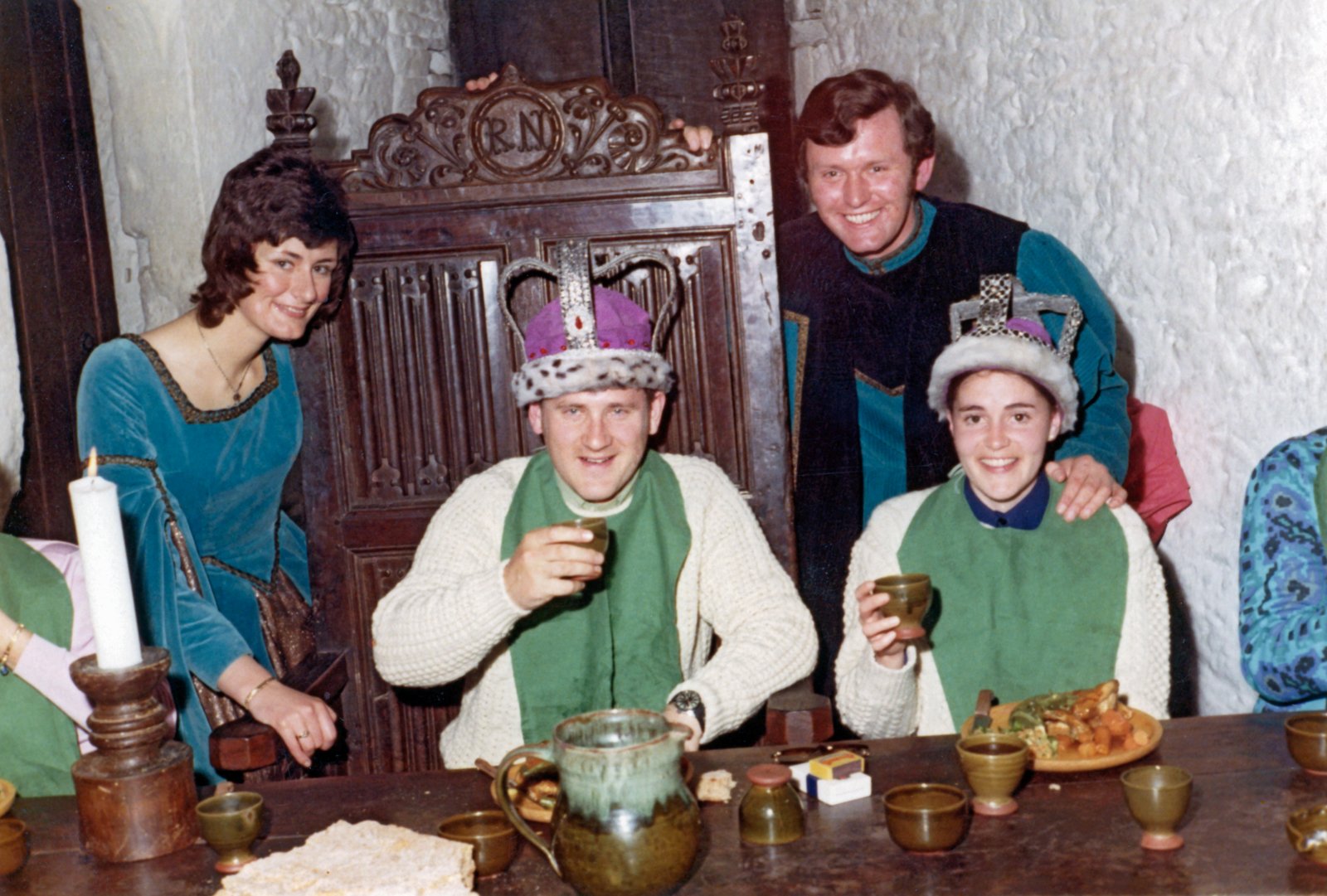 During their first trip to Ireland in 1972, Peter and Margaret (McIninch) Shea (Patrick’s parents) were selected as the lord and lady of the evening at a medieval-style banquet that was held at Bunratty Castle in County Clare.